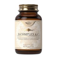 Sky Premium Life B-Complex & Vitamin C 60caps - Повишаване на енергийните нива в тялото, намаляване на умствената и физическата умора и силен имунитет Sky Premium Life B-Complex & Vitamin C 60caps - Повишаване на енергийните нива в тялото, намаляване на умствената и физическата умора и силен имунитет