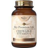 Sky Premium Life Chewable Vitamin C 500mg 60 Chew.tabs - Хранителна добавка за силна имунна система & антиоксидантно действие