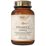 Sky Premium Life Vitamin C 1000mg 60tabs - Хранителна добавка с продължително освобождаване на витамин С Sky Premium Life Vitamin C 1000mg 60tabs - Хранителна добавка с продължително освобождаване на витамин С