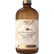 Sky Premium Life Cranberry Absolut Oral Solution Хранителна добавка с екстракт от червена боровинка за антиоксидантна защита, профилактика & справяне с инфекции на пикочните пътища в питейна течност с вкус на ягода 480ml Sky Premium Life Cranberry Absolut Oral Solution Хранителна добавка с екстракт от червена боровинка за антиоксидантна защита, профилактика & справяне с инфекции на пикочните пътища в питейна течност с вкус на ягода 480ml