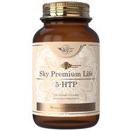 Sky Premium Life 5-HTP Хранителна добавка, която подкрепя доброто психологическо настроение, функцията на нервната система & намаляването на умората 60caps