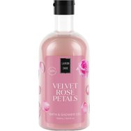 Lavish Care Velvet Rose Petals Bath & Shower Gel 500ml - Хидратиращ и ароматен душ гел с аромат на роза Lavish Care Velvet Rose Petals Bath & Shower Gel 500ml - Хидратиращ и ароматен душ гел с аромат на роза