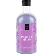 Lavish Care Shower Gel Purple Musk 500ml - Овлажняващ и ароматен душ гел с екстракт от конски кестен Lavish Care Shower Gel Purple Musk 500ml - Овлажняващ и ароматен душ гел с екстракт от конски кестен