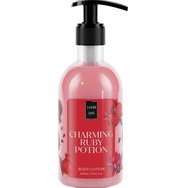 Lavish Care Body Lotion Charming Ruby Potion 300ml - Хидратиращ крем за тяло с приятен аромат на нар с помпа Lavish Care Body Lotion Charming Ruby Potion 300ml - Хидратиращ крем за тяло с приятен аромат на нар с помпа