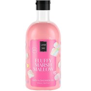 Lavish Care Fluffy Marshmallow Shower gel 500ml - Овлажняващ и ароматен душ гел с аромат на бонбони Lavish Care Fluffy Marshmallow Shower gel 500ml - Овлажняващ и ароматен душ гел с аромат на бонбони