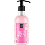 Lavish Care Body Lotion Fluffy Marshmallow 300ml - Хидратиращ крем за тяло с приятен аромат на бяла ружа с помпа Lavish Care Body Lotion Fluffy Marshmallow 300ml - Хидратиращ крем за тяло с приятен аромат на бяла ружа с помпа