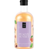Lavish Care Peachy Sunset Shower Gel 500ml - Овлажняващ и ароматен душ гел с аромат на праскова