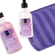 Lavish Care Promo Festive Petals Bath & Shower Gel 500ml & Glitter Body Lotion 300ml & торбичка 1 бр