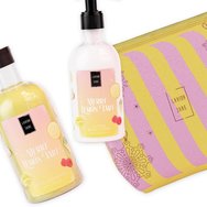 Lavish Care Promo Merry Lemon Tart Bath & Shower Gel 500ml & Glitter Body Lotion 300ml & торбичка 1 бр