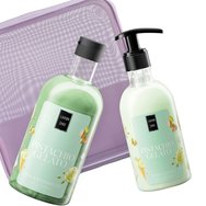 Lavish Care Promo Pistachio Gelato Bath & Shower Gel 500ml & Body Lotion 300ml & торбичка 1 бр