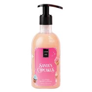 Lavish Care Promo Santa\'s Cupcakes Bath & Shower Gel 500ml & Glitter Body Lotion 300ml & торбичка 1 бр