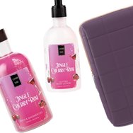 Lavish Care Promo Jingle Cherry Rum Bath & Shower Gel 500ml & Glitter Body Lotion 300ml & торбичка 1 бр