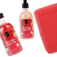 Lavish Care Promo Holly Jolly Apple Pie Bath & Shower Gel 500ml & Glitter Body Lotion 300ml & торбичка 1 бр