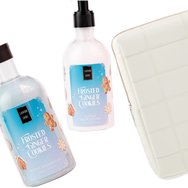 Lavish Care Promo Frosted Ginger Cookies Bath & Shower Gel 500ml & Glitter Body Lotion 300ml & торбичка 1 бр
