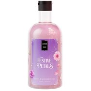 Lavish Care Promo Festive Petals Bath & Shower Gel 500ml & Glitter Body Lotion 300ml & торбичка 1 бр
