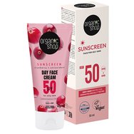 Organic Shop Promo Body Lotion Spf50, 150ml & Подарък Face Sunscreen for Oily Skin Spf50, 50ml Organic Shop Promo Body Lotion Spf50, 150ml & Подарък Face Sunscreen for Oily Skin Spf50, 50ml