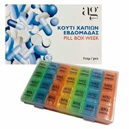 AgPharm Pill Box Week 1 бр - Кутия с хапчета Седмица 28 Места AgPharm Pill Box Week 1 бр - Кутия с хапчета Седмица 28 Места