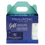 AgPharm Beauty Kit Trialuronic 24h Cream 50ml & Подарък Мицеларен лосион за отстраняване 100мл - Крем за лице, шия с тройна хиалуронова киселина и мицеларен лосион за отстраняване на лице и очи за чувствителна кожа AgPharm Beauty Kit Trialuronic 24h Cream 50ml & Подарък Мицеларен лосион за отстраняване 100мл - Крем за лице, шия с тройна хиалуронова киселина и мицеларен лосион за отстраняване на лице и очи за чувствителна кожа
