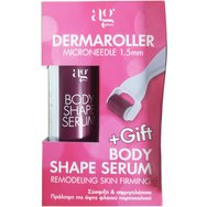 AgPharm PROMO PACK Ums Skin Roller System 540 Needles 1.5mm 1 бр & Подарък Body Shape Serum 200ml - Ролер за ефективно, модерно третиране на кожни несъвършенства и стягащ и стягащ серум за тяло AgPharm PROMO PACK Ums Skin Roller System 540 Needles 1.5mm 1 бр & Подарък Body Shape Serum 200ml - Ролер за ефективно, модерно третиране на кожни несъвършенства и стягащ и стягащ серум за тяло