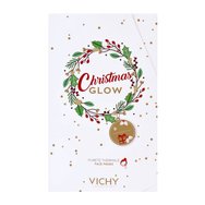 Vichy Christmas Glow Purete Thermal Face Masks Detox Clarifying Charcoal, Peel Double Eclat, Mineral Desalterant 3x2x6ml