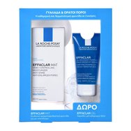 La Roche-Posay PROMO PACK Effaclar Mat Cream 40ml & Безплатен Effaclar Gel разпенващ се почистващ гел 50ml