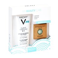 Vichy Promo My Beauty Care Purete Thermale Почистваща емулсия 3в1 300мл & Подарък Натурална гъба Konjac 1бр Vichy Promo My Beauty Care Purete Thermale Почистваща емулсия 3в1 300мл & Подарък Натурална гъба Konjac 1бр