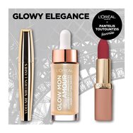 L\'oreal Paris Glowy Elegance Make up Set Glow Mon Amour 15ml, Volume Million Lashes Mascara 10.7ml,Color Riche Ultra Matte 4.2gr L\'oreal Paris Glowy Elegance Make up Set Glow Mon Amour 15ml, Volume Million Lashes Mascara 10.7ml,Color Riche Ultra Matte 4.2gr