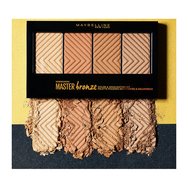 Maybelline The Bronx Make up Set Master Bronze Palette 14gr,Super Stay Matte Ink Liquid Lip 5ml,Lash Sensational Mascara 9.5ml