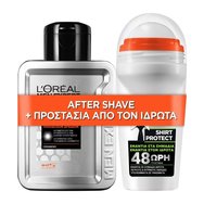 L\'oreal Paris Men Expert PROMO PACK Hydra Energetic After Shave Balm 100ml & Shirt Protect Roll-On deo 50ml