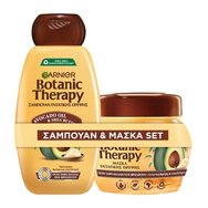 Garnier Botanic Therapy Πακέτο Προσφοράς Avocado Oil & Sea Butter Nourishing Shampoo 400ml & Nourishing Mask 300ml