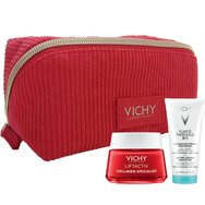 Vichy Promo Liftactiv Collagen Specialist 50ml & Purete Thermal One Step Cleanser Sensitive Skin - Eyes 3 in 1, 100ml & торбичка
