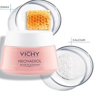 Vichy Promo Neovadiol Rose Platinium Fortifying & Revitaslizing Day Cream 50ml & Подарък Meno 5 Bi-Serum 5ml & Capital Soleil Spf50+, 3ml & торбичка 1 бр