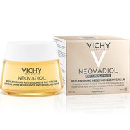 Vichy Promo Neovadiol Post Menopause Replenishing Anti-Sagginess Day Cream 50ml & Подарък Meno 5 Bi-Serum 5ml & Capital Soleil Spf50+, 3ml & торбичка 1 бр