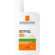 La Roche-Posay Promo Anthelios UVMune 400 Oil Control Fluid Spf50+, 50ml & Подарък Toleriane Sensitive Moisturiser Cream 15ml