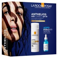 La Roche-Posay Promo Anthelios Age Correct Spf50, 50ml & Подарък Hyalu B5 Anti-Wrinkle Serum 10ml