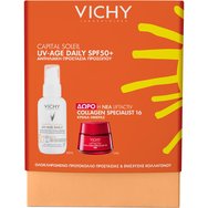 Vichy Promo UV-Age Daily Spf50+, 40ml & Подарък Liftactiv Collagen Specialist 16 Day Cream 15ml