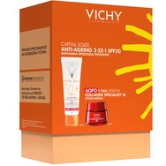 Vichy Promo Capital Soleil Anti-Ageing 3-in-1 Spf50, 50ml & Подарък Liftactiv Collagen Specialist 16 Day Cream 15ml