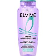 L\'oreal Paris Promo Elvive Hydra Hyaluronic Pure Shampoo 400ml & Conditioner 300ml L\'oreal Paris Promo Elvive Hydra Hyaluronic Pure Shampoo 400ml & Conditioner 300ml