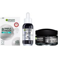 Garnier Promo Skinactive Daily Mattifying 3in1 Air Cream 50ml & Anti-Imperfection Serum 30ml & Invisible Pimple Patch 22 бр Garnier Promo Skinactive Daily Mattifying 3in1 Air Cream 50ml & Anti-Imperfection Serum 30ml & Invisible Pimple Patch 22 бр