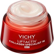 Vichy Promo Liftactiv Collagen Specialist 16 Day Cream 50ml & Подарък Night Cream 15ml & Подарък торбичка 1 бр Vichy Promo Liftactiv Collagen Specialist 16 Day Cream 50ml & Подарък Night Cream 15ml & Подарък торбичка 1 бр