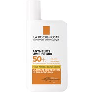 La Roche-Posay Promo Anthelios UVMune 400 Spf50+ Invisible Fluide 50ml & Подарък Toleriane Sensitive Protective Moisturiser Cream 15ml