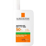 La Roche-Posay Promo Anthelios UVMune 400 Oil Control Fluid Spf50+, 50ml & Подарък Toleriane Moisturiser Sensitive Cream 15ml