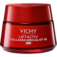 Vichy Promo Liftactiv Collagen Specialist 16 Day Face Cream 50ml & Подарък Liftactiv Collagen Specialist 16 Night Cream 15ml & Подарък Несесер 1 брой