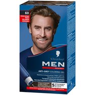 Schwarzkopf Men Perfect Anti-Grey Coloring Gel - N60 Естествен средно кафяв - Гел за коса с боя за покриване на бялото с естествен цвят Schwarzkopf Men Perfect Anti-Grey Coloring Gel - N60 Естествен средно кафяв - Гел за коса с боя за покриване на бялото с естествен цвят