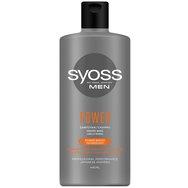 Syoss Shampoo Men Power Професионален шампоан за мъже, който укрепва и ревитализира скалпа 440ml Syoss Shampoo Men Power Професионален шампоан за мъже, който укрепва и ревитализира скалпа 440ml