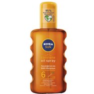 Nivea Sun Carotene Oil Spray Spf6 200ml - Масло за тен за златен тен и надеждна защита от UVA и UVB лъчения Nivea Sun Carotene Oil Spray Spf6 200ml - Масло за тен за златен тен и надеждна защита от UVA и UVB лъчения