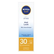 Nivea Sun UV Face Cream Mat Look Spf30 for Normal Skin 50ml - Слънцезащитен и овлажняващ крем за лице с висока защита и матова текстура за нормална, комбинирана кожа Nivea Sun UV Face Cream Mat Look Spf30 for Normal Skin 50ml - Слънцезащитен и овлажняващ крем за лице с висока защита и матова текстура за нормална, комбинирана кожа