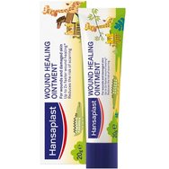Hansaplast PROMO PACK Wound Cleansing Kids Spray 100ml & Wound Healing Kids Cream 20g & Kids Animals Strips 20 Части и торбичка за подаръци