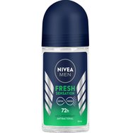 Nivea Promo Men Fresh Sensation 72h Anti-Perspirant Roll-On 100ml (2x50ml)