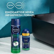 Nivea Promo Men Fresh Sensation 72h Anti-Perspirant Spray 300ml (2x150ml)